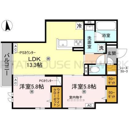  間取り図写真