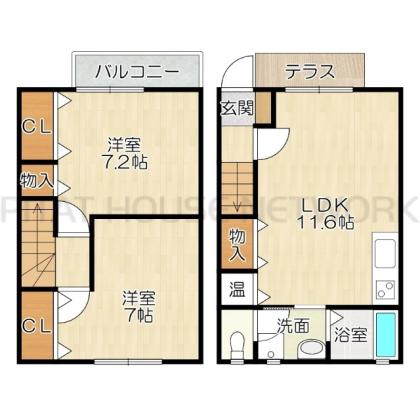  間取り図写真