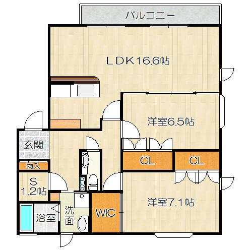 間取り図写真