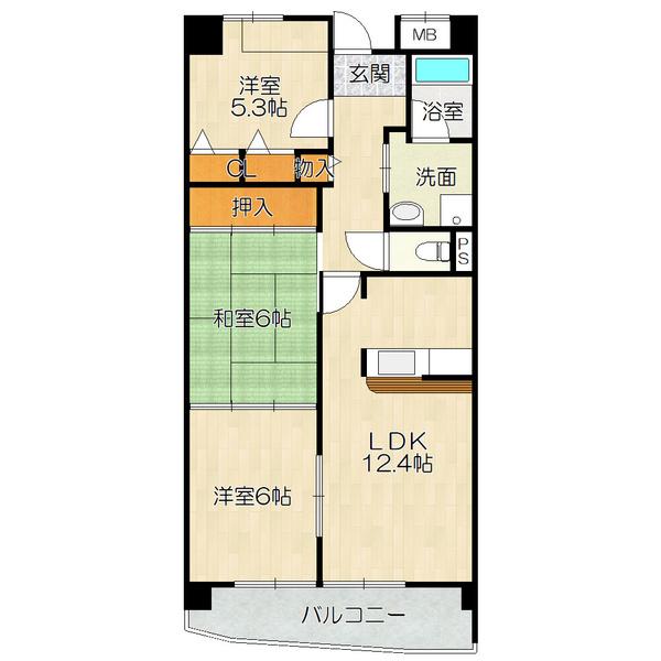  間取り図写真