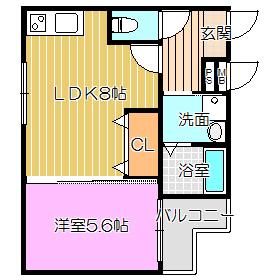 大阪市住吉区千躰アパート 間取り図画像