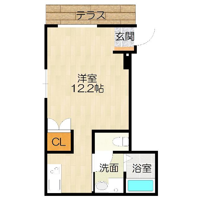  間取り図写真