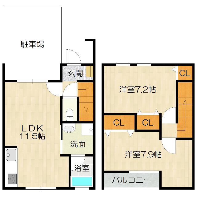  間取り図写真