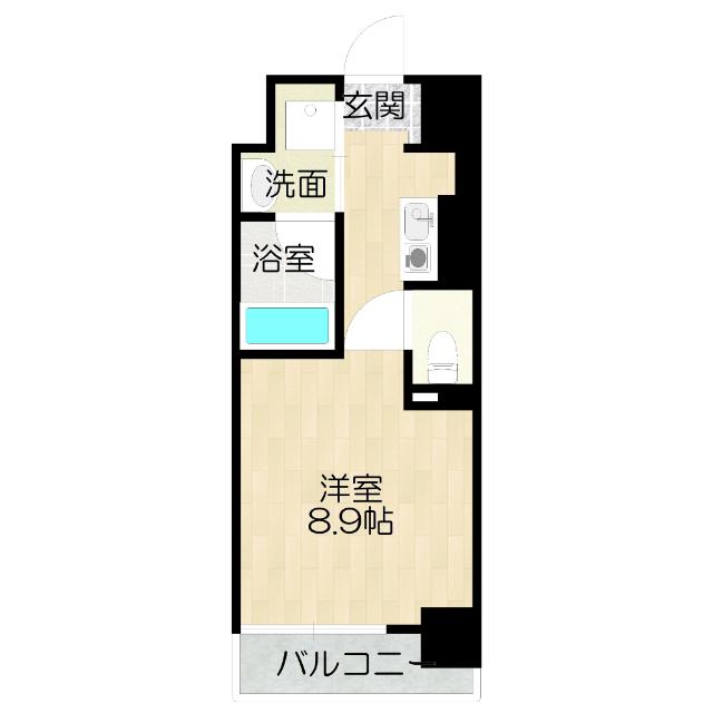 大阪市西成区太子マンション 間取り図画像