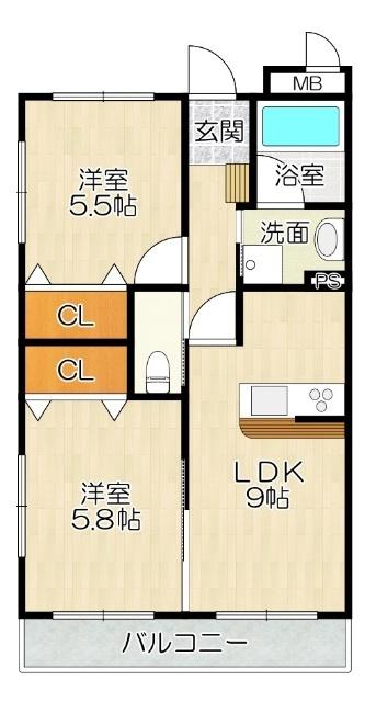  間取り図写真