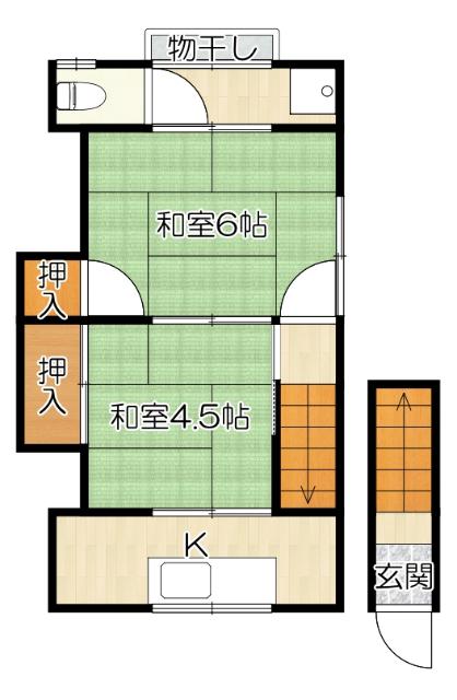  間取り図写真