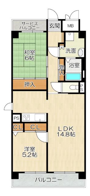  間取り図写真