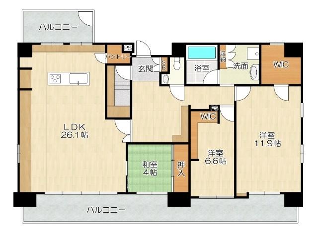  間取り図写真