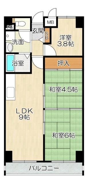  間取り図写真