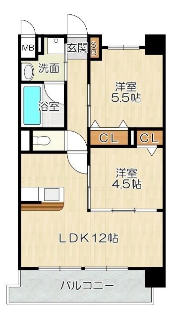  間取り図写真