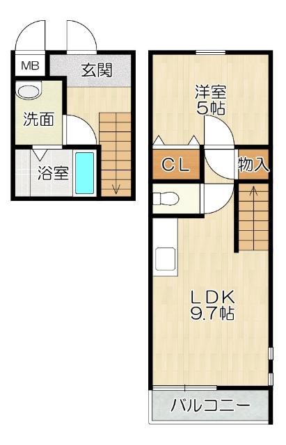  間取り図写真