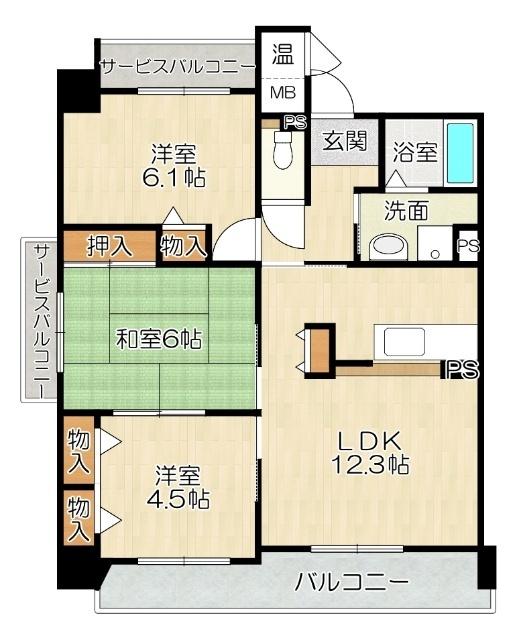  間取り図写真