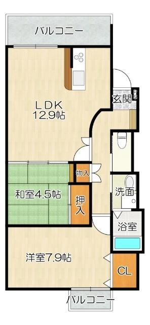  間取り図写真