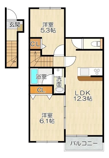  間取り図写真