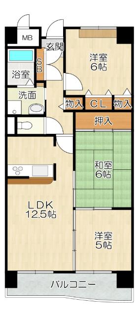  間取り図写真