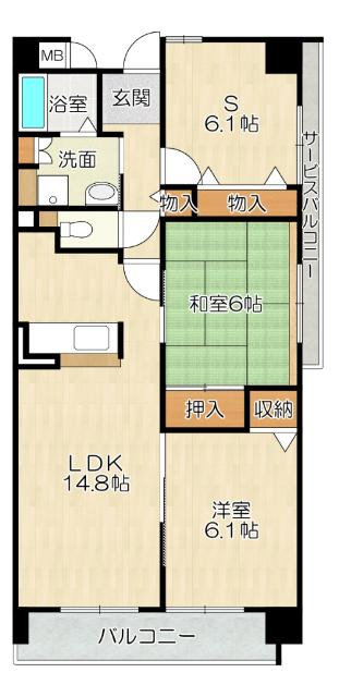  間取り図写真