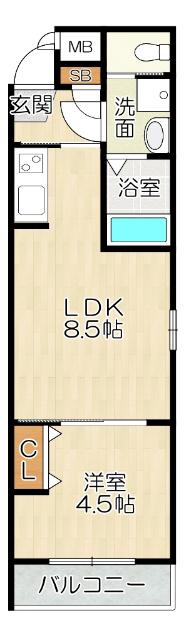  間取り図写真