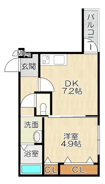  間取り図写真