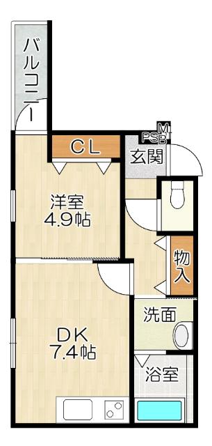  間取り図写真