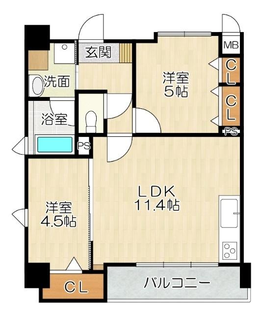  間取り図写真