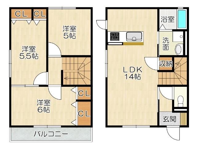  間取り図写真