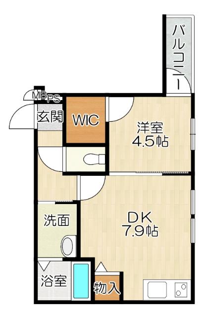  間取り図写真