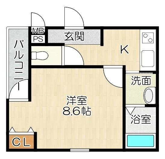 間取り図写真
