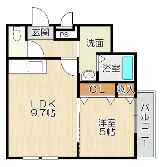  間取り図写真