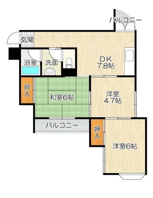  間取り図写真