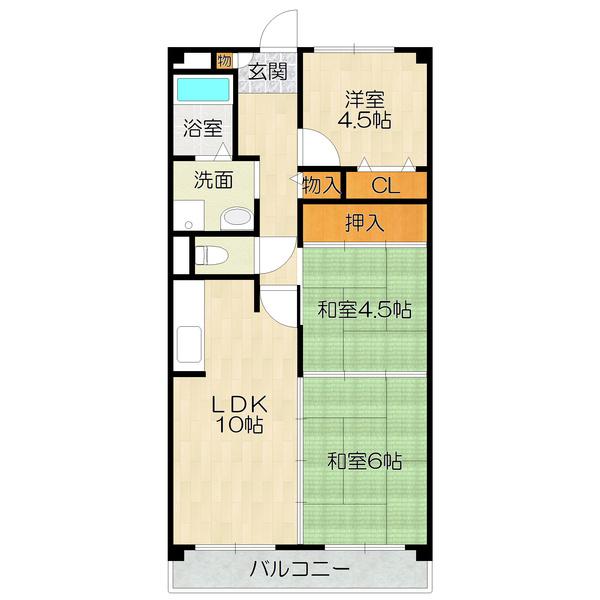 間取り図写真