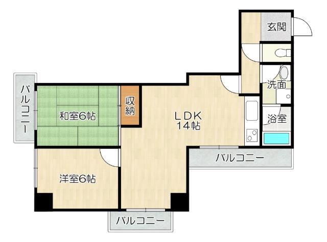  間取り図写真