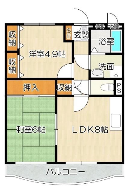  間取り図写真