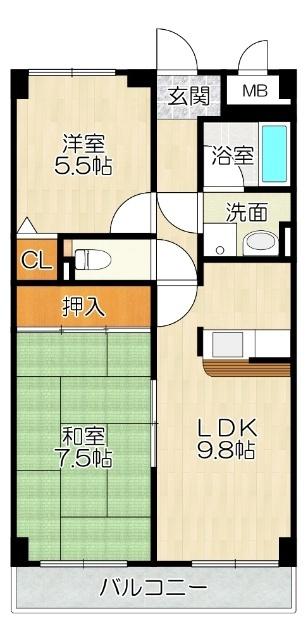  間取り図写真