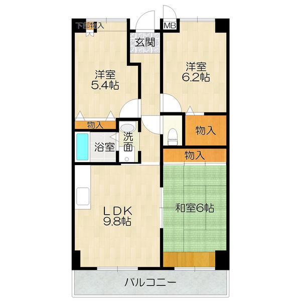 間取り図写真