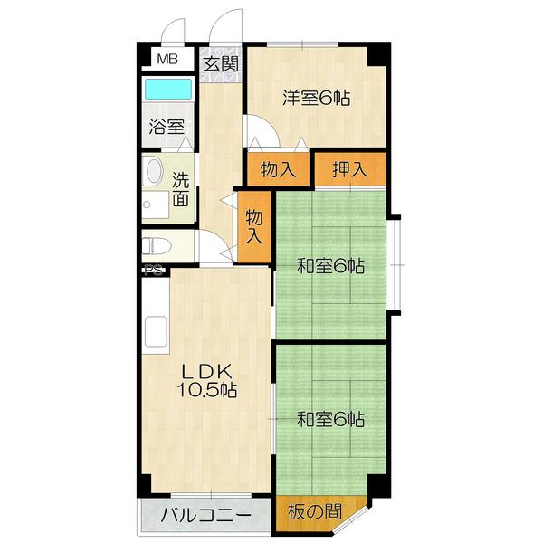  間取り図写真