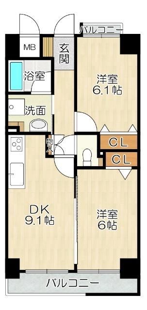  間取り図写真