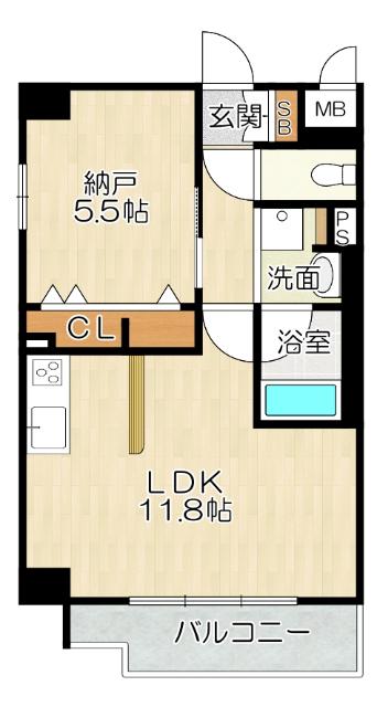  間取り図写真