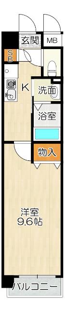 大阪市東淀川区菅原マンション 間取り図画像