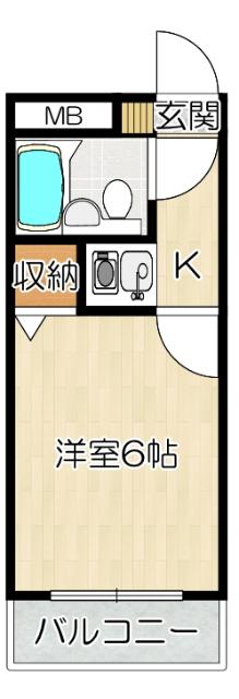 大阪市北区大淀中マンション 間取り図画像