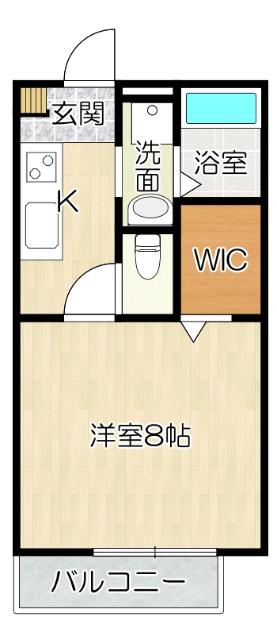 大阪市生野区新今里アパート 間取り図画像
