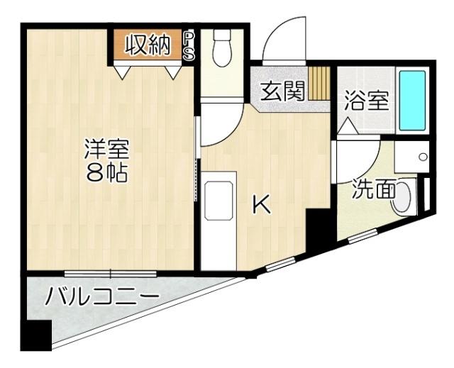 堺市東区丈六マンション 間取り図画像