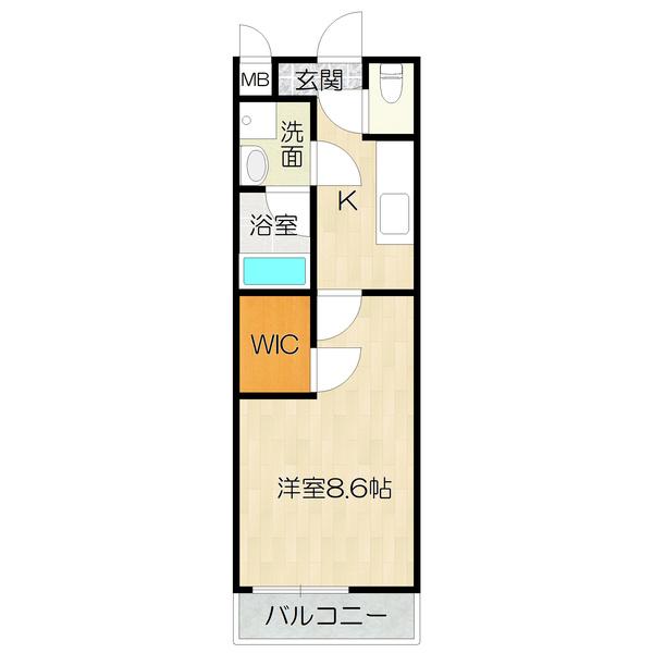 大阪市住之江区新北島アパート 間取り図画像