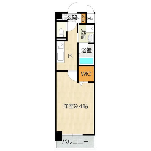 大阪市都島区内代町マンション 間取り図画像