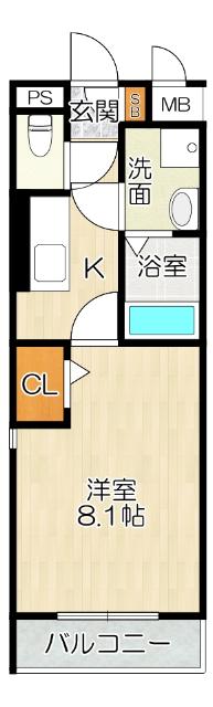 大阪市鶴見区今津南マンション 間取り図画像