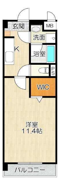 大阪市東淀川区下新庄マンション 間取り図画像