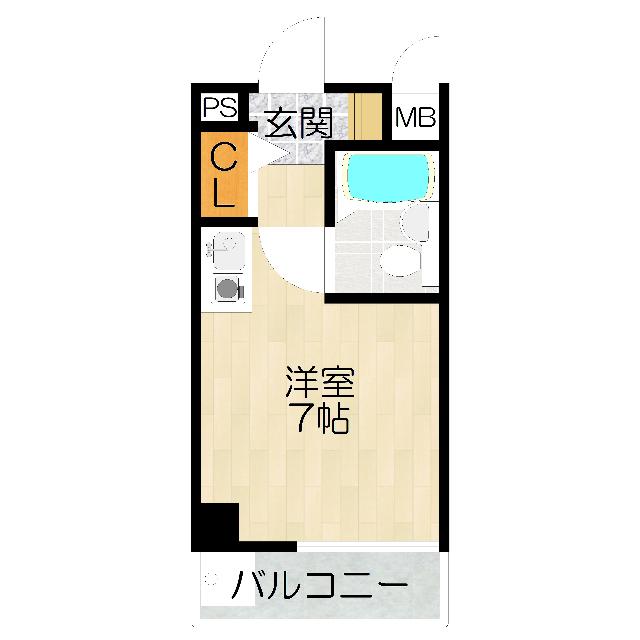 大阪市城東区野江マンション 間取り図画像