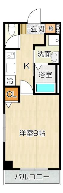 大阪市住吉区万代マンション 間取り図画像