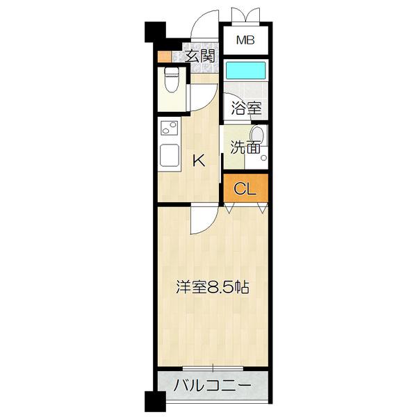 大阪市鶴見区放出東マンション 間取り図画像