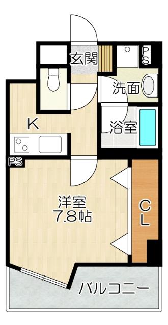 大阪市淀川区十三本町マンション 間取り図画像