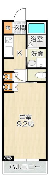 堺市堺区向陵東町マンション 間取り図画像